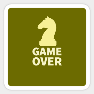 Game over Sticker